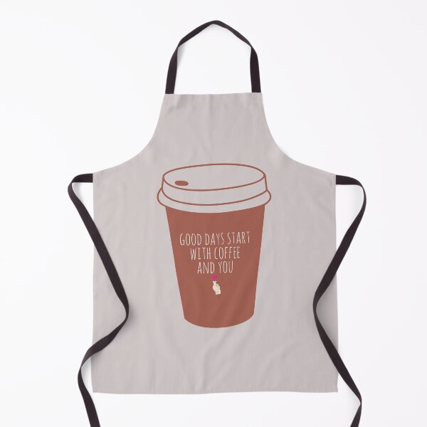 Item preview, Good days start with coffee and you | coffee lovers quote | designed and sold by Tarun Bisht.