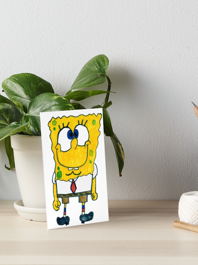 Popular SpongeBob painting