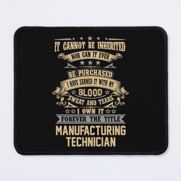 Item preview, Manufacturing Technician T Shirt - Forever The Title Job Gift Item Tee designed and sold by celiagomez456.
