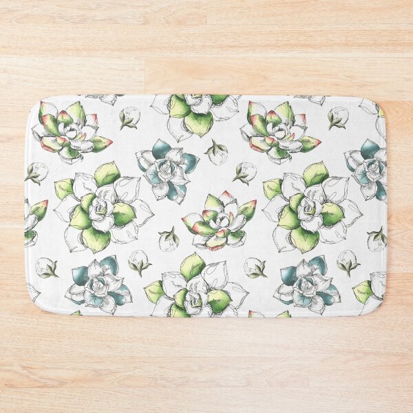 Item preview, Chic modern succulent pattern designed and sold by Cordelias-Curio.