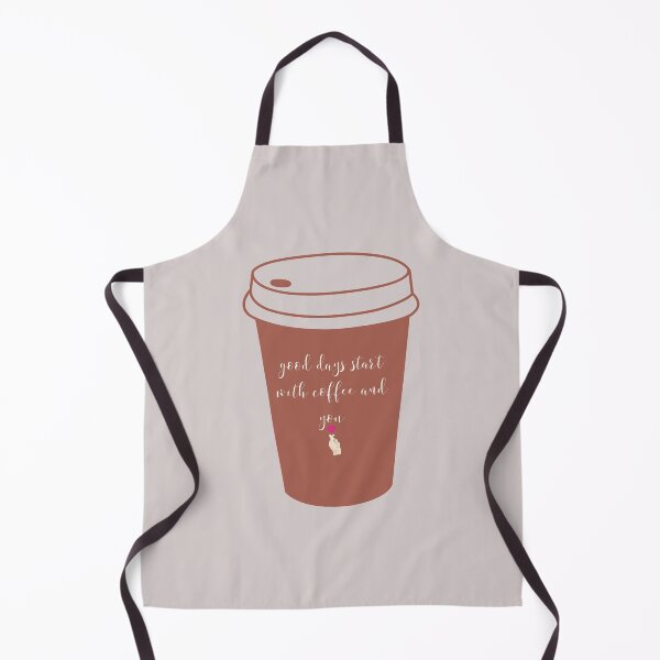 Item preview, Good days start with coffee and you | coffee lovers quote | designed and sold by Tarun Bisht.