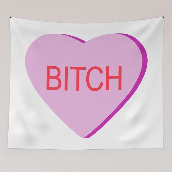 Item preview, Candy Heart - BITCH designed and sold by ajoymoon.