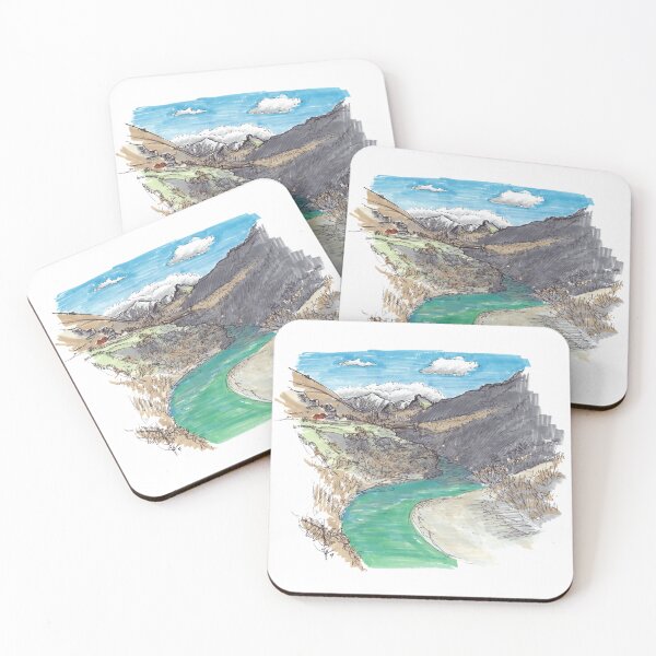 Item preview, Arrow River from Gibbston Valley Watercolour designed and sold by Tom Napper Design.