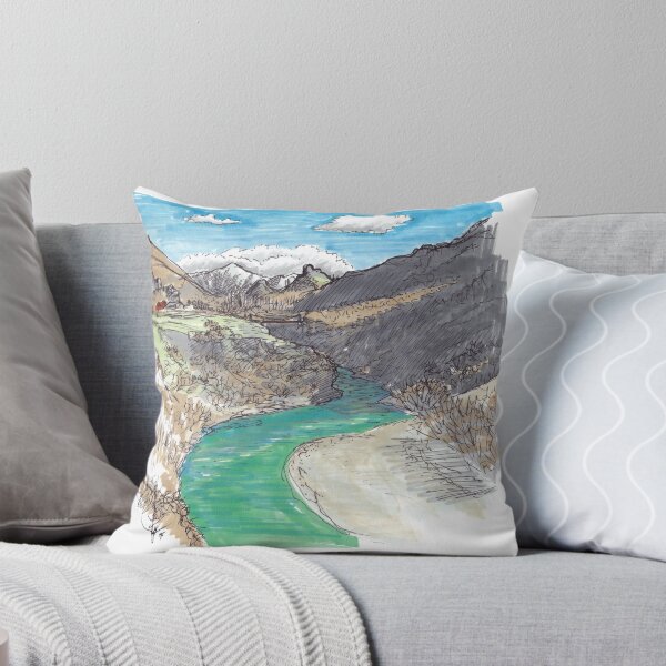 Item preview, Arrow River from Gibbston Valley Watercolour designed and sold by Tom Napper Design.