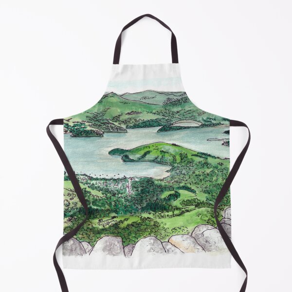 Item preview, Akaroa from Purple Peak Watercolour designed and sold by Tom Napper Design.