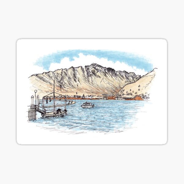 Item preview, Remarkables from The Boat Shed designed and sold by Tom Napper Design.