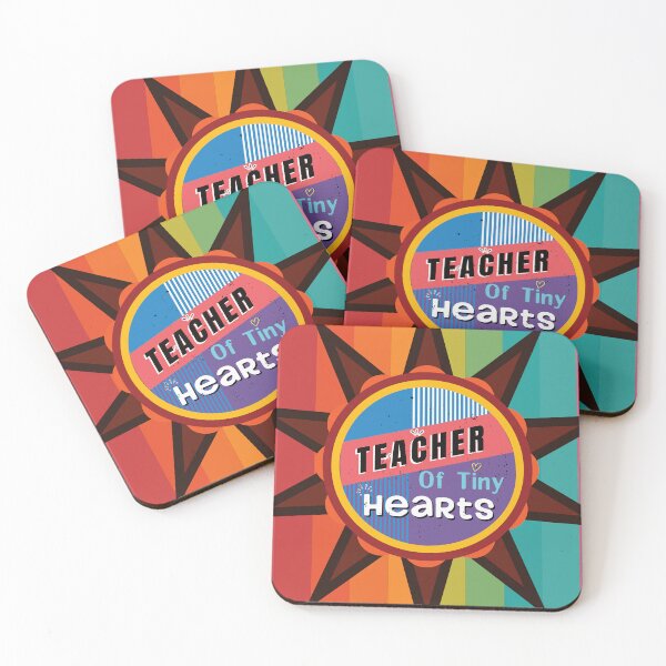 Item preview, Teacher Of Tiny Hearts - Colorful Design designed and sold by FridPix.