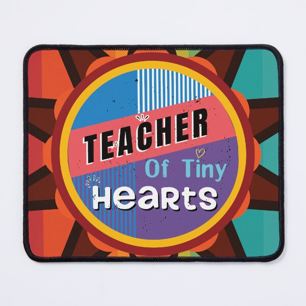 Item preview, Teacher Of Tiny Hearts - Colorful Design designed and sold by FridPix.