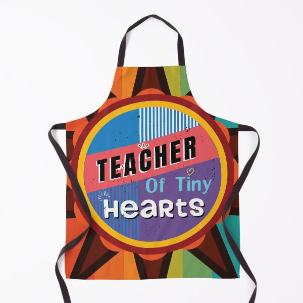 Item preview, Teacher Of Tiny Hearts - Colorful Design designed and sold by FridPix.