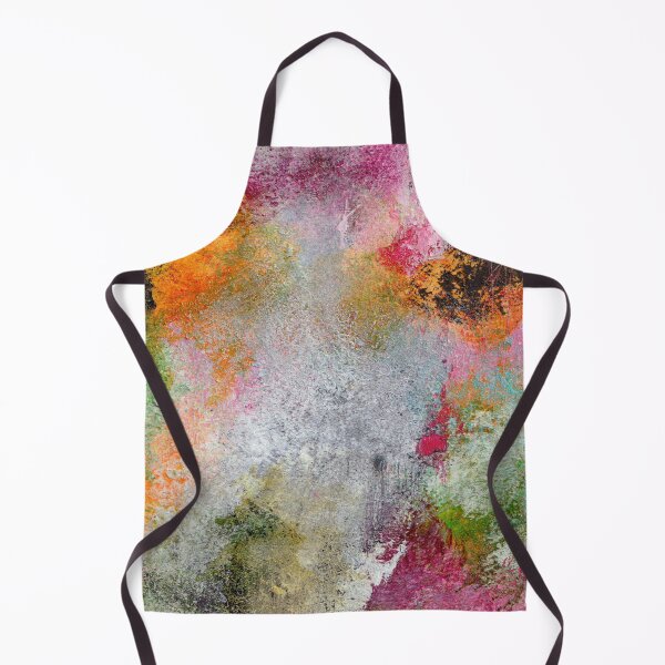 Item preview, LAPUTAS GARDEN Abstract, Contemporary, Colourful, Green, Pink, Black, Yellow designed and sold by KATHLEEN TENNANT ART.