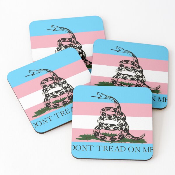Item preview, Dont tread on me trans pride flag designed and sold by awsomehog1.