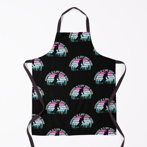 Item preview, Happiness Is A Day Spent Skiing -Girl Skier, Skiers designed and sold by Rally-Girl.
