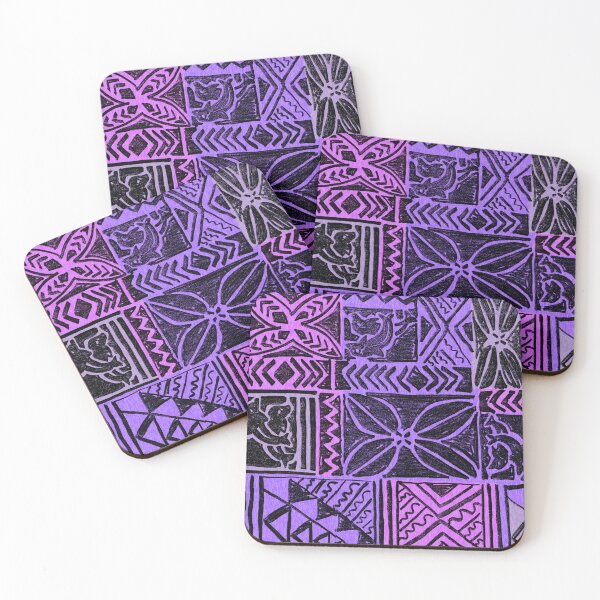 Item preview, Polynesian Orchid Tapa designed and sold by Linda Maliuana.