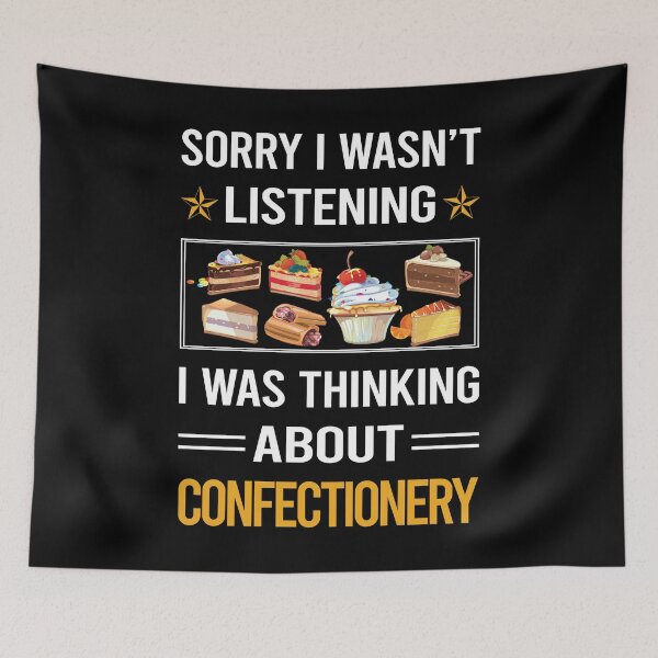 Item preview, Funny Listening Confectionery Confectioner designed and sold by fatherbarliman.