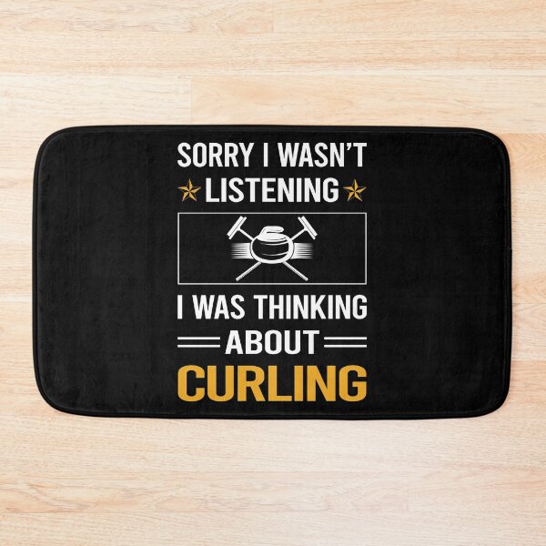 Item preview, Funny Listening Curling designed and sold by fatherbarliman.