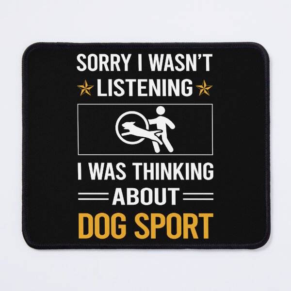 Item preview, Funny Listening Dog Sport designed and sold by fatherbarliman.