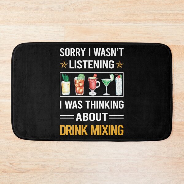Item preview, Funny Listening Drink Mixing Mixologist Mixology Cocktail Bartending Bartender designed and sold by fatherbarliman.
