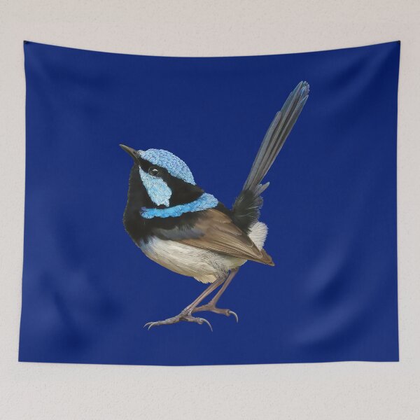Item preview, Superb Fairy Wren designed and sold by Kestrelle.