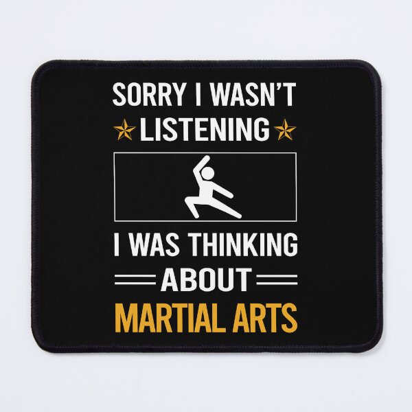 Item preview, Funny Listening Martial Arts designed and sold by jiggleterrified.