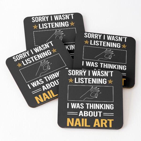 Item preview, Funny Listening Nail Art Nail Tech Nails Manicure Manicurist Pedicure Pedicurist designed and sold by jiggleterrified.