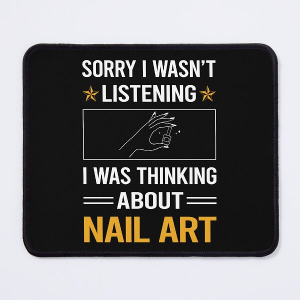 Item preview, Funny Listening Nail Art Nail Tech Nails Manicure Manicurist Pedicure Pedicurist designed and sold by jiggleterrified.