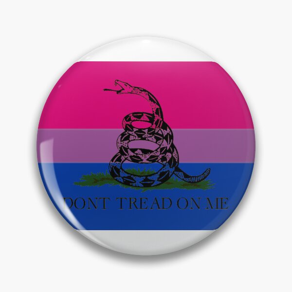 Item preview, Dont Tread on Me bi pride flag designed and sold by awsomehog1.
