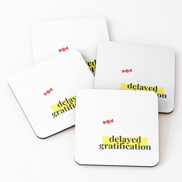 Item preview, Delayed Gratification - Motivational quotes designed and sold by shanesil.