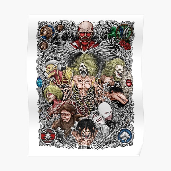 Porträt Ganz Titan Poster