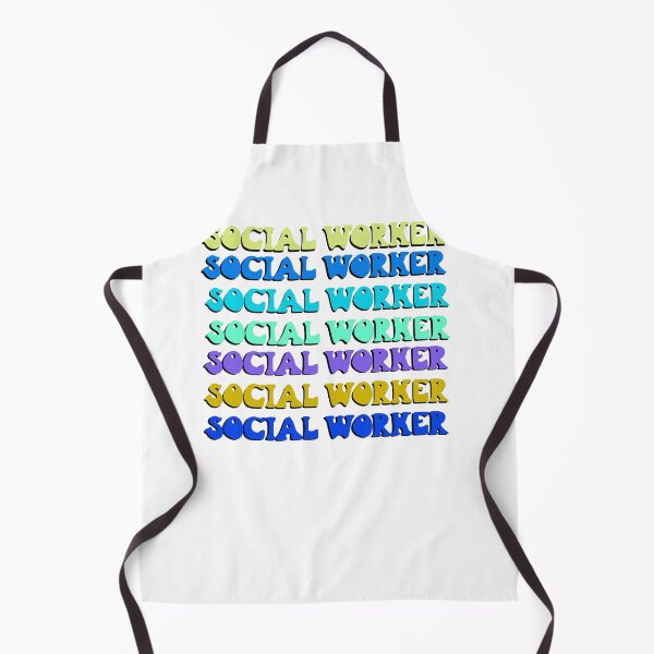 Item preview, Social Worker Blue Green designed and sold by AshTreeCrtvCo.