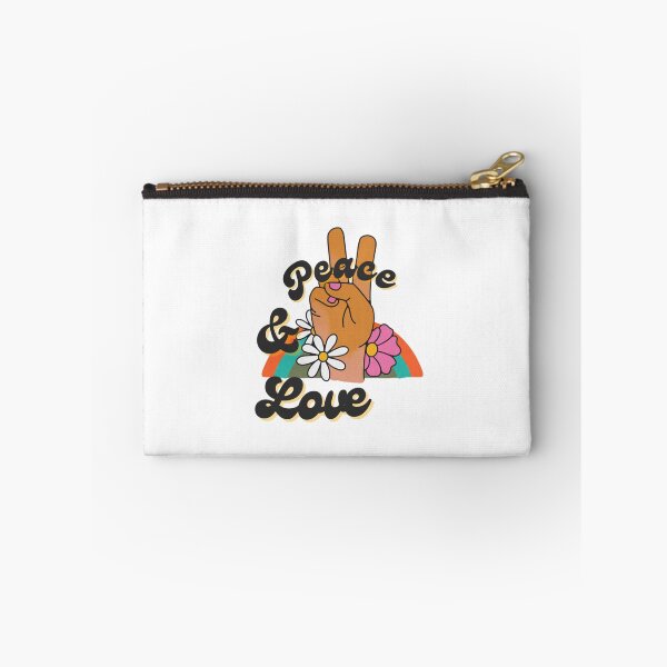 Item preview, Peace And Love Retro Quote designed and sold by NishiiAgrawal.