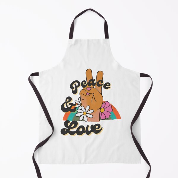 Item preview, Peace And Love Retro Quote designed and sold by NishiiAgrawal.