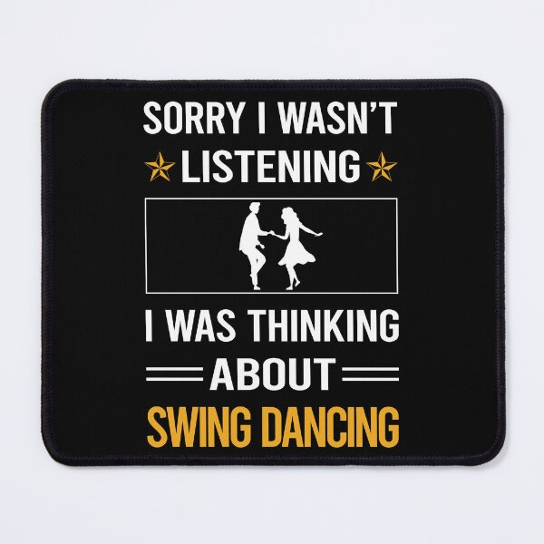 Item preview, Funny Listening Swing Dancing Dance designed and sold by RandalDavis.