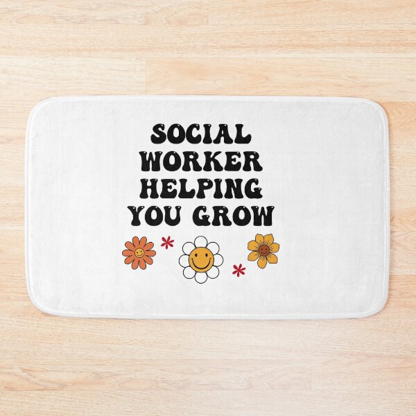 Item preview, Social Worker helping you grow flowers designed and sold by AshTreeCrtvCo.