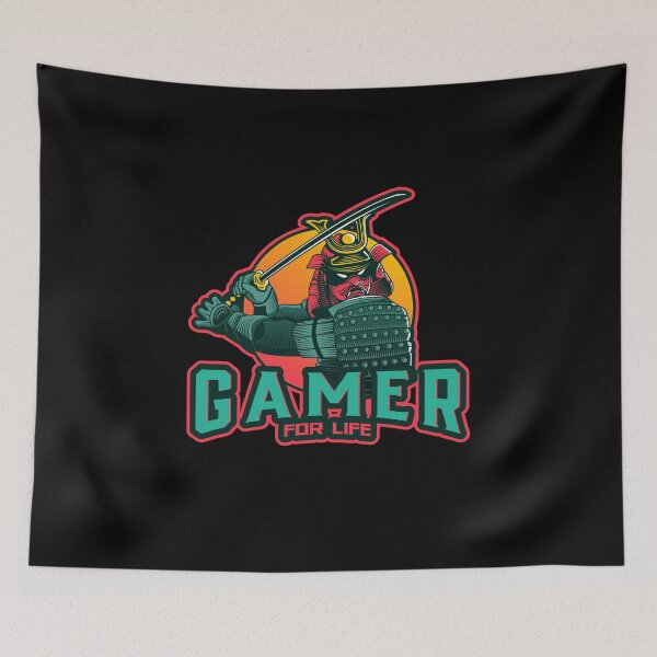 Item preview, Gamer for Life with Katana Master designed and sold by PRIVARSHU.