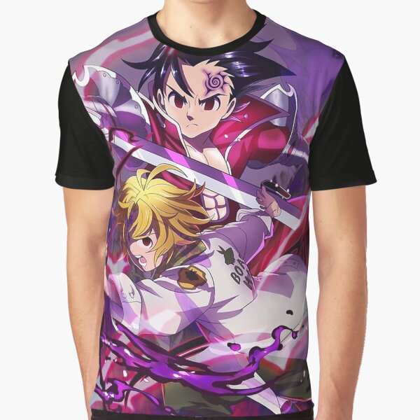 seven deadly sins graphic tee