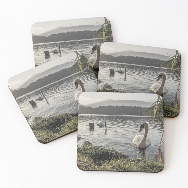 Item preview, Nature Landscape Lake River White Swan  designed and sold by Pavnud.