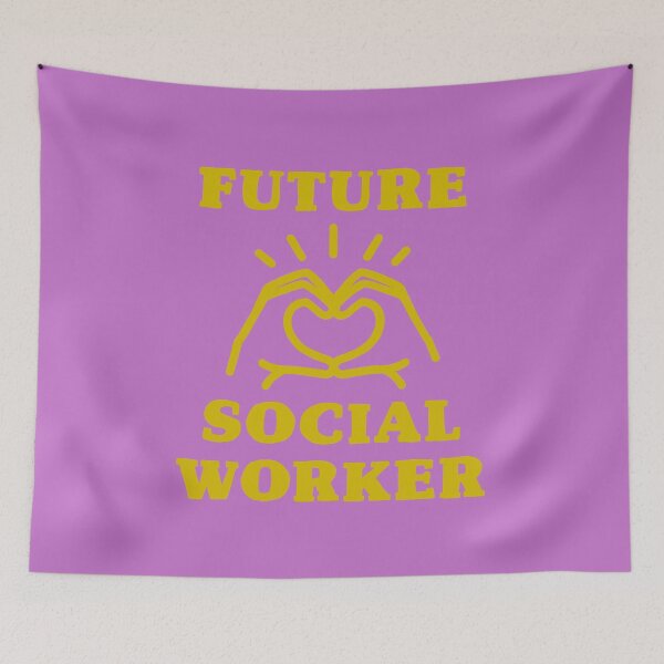 Item preview, Future Social Worker helping hands and loving other designed and sold by AshTreeCrtvCo.