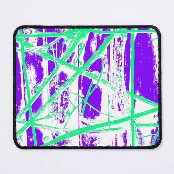 Item preview, Purple-Mint- White colors abstrackt by Iritof designed and sold by iritof.