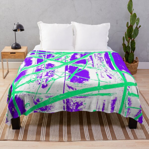 Item preview, Purple-Mint- White colors abstrackt by Iritof designed and sold by iritof.