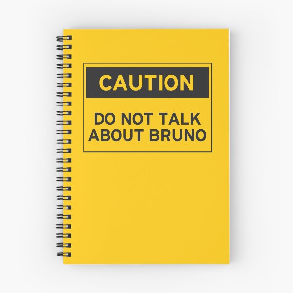 Item preview, Caution: Do Not Talk About Bruno designed and sold by awsomehog1.