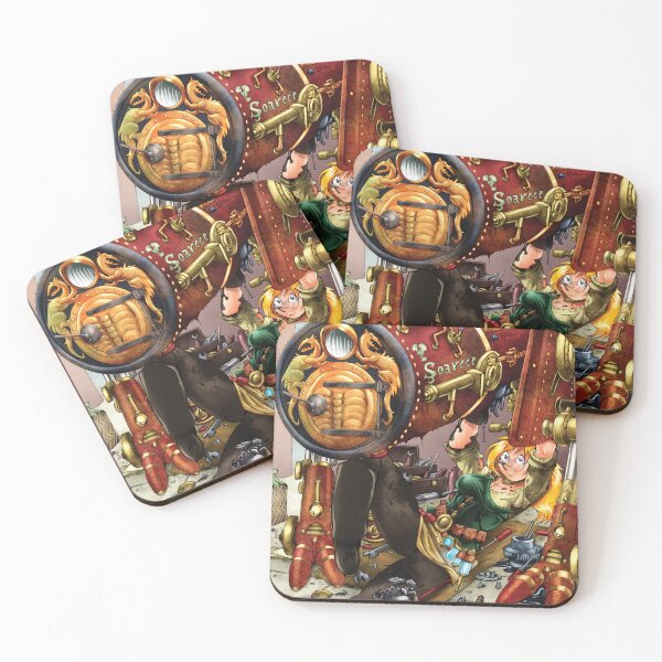 Item preview, Agatha Heterodyne trabajando duro designed and sold by GirlGeniusStore.