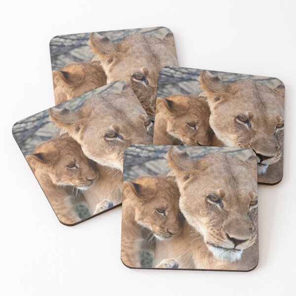 Item preview, Lion Cub And Lioness Mother designed and sold by AnimalLover4eva.