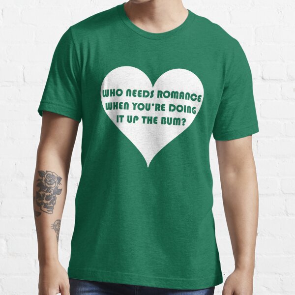 Peep Show Who Needs Romance Heart T Shirt For Sale By Ponchtheowl