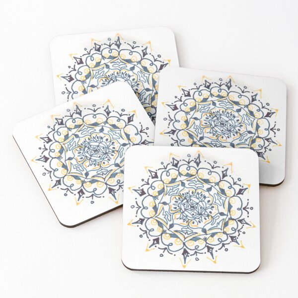 Item preview, Blue and Gold Mandala designed and sold by gabsmarie18.