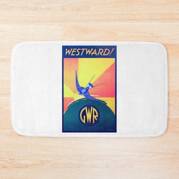 Item preview, Vintage Great Western Railway Travel Poster Westward! designed and sold by Random Railways.