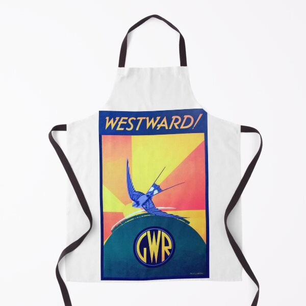 Item preview, Vintage Great Western Railway Travel Poster Westward! designed and sold by Random Railways.