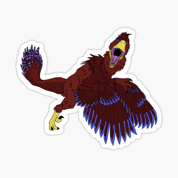 Item preview, Zhenyuanlong Suni - dark red and blue designed and sold by munsterart.