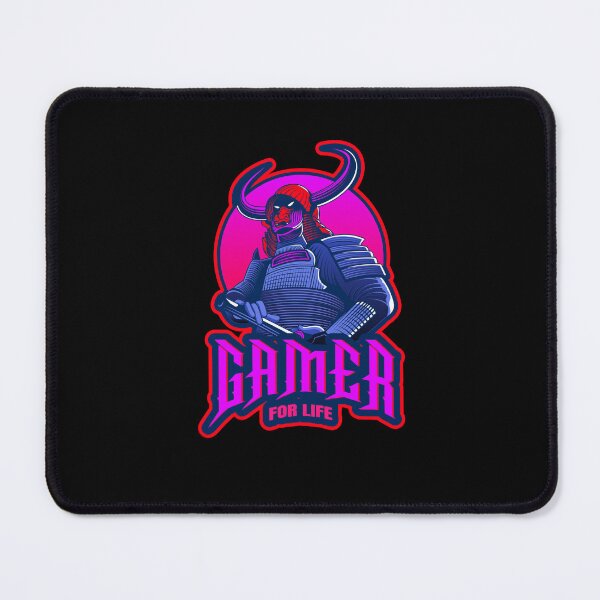 Item preview, Gamer for Life with Evil Samurai designed and sold by PRIVARSHU.