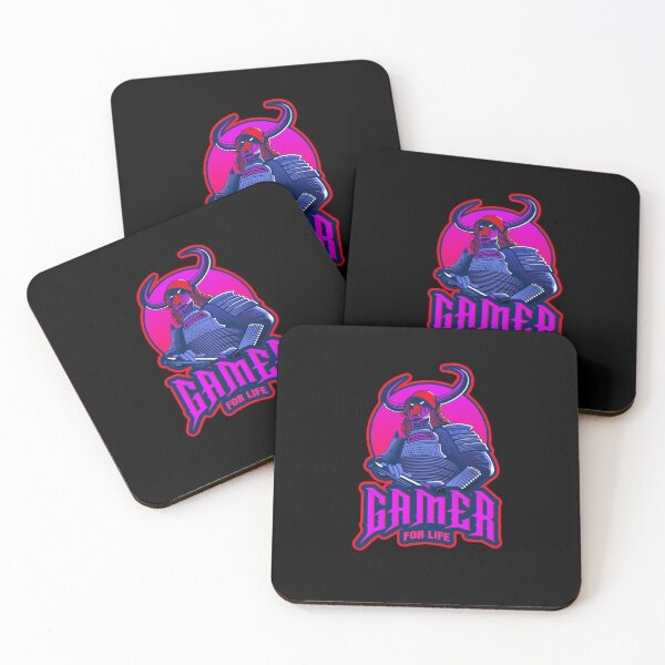 Item preview, Gamer for Life with Evil Samurai designed and sold by PRIVARSHU.