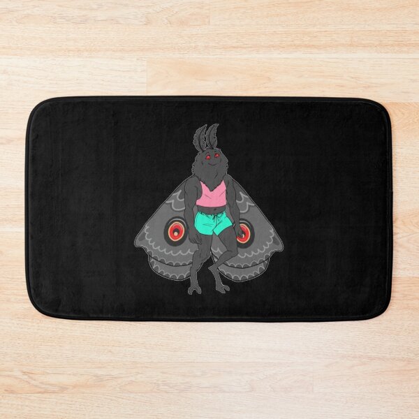 Item preview, Happy Gym Bunny Mothman designed and sold by DesignandDream.